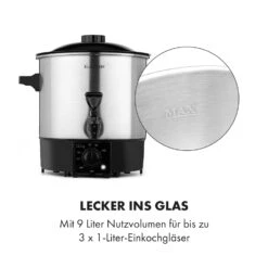 Biggie Eco Einkochautomat & Getränkespender 1000W 30-100°C Zapfhahn 9l -Haushaltsgerätegeschäft 10034147 de 0007 logo