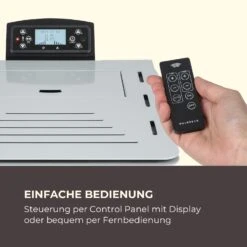 Energiewende Pelletofen 5/10 KW 5 Stufen Timer 18kg 250m³ Fernbedienung Grau -Haushaltsgerätegeschäft 10034181 de 0003 logo