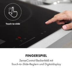 Delicatessa 3 Flex Induktionskochfeld 3 Zonen 6600W Flexzone Schwarz -Haushaltsgerätegeschäft 10034194 de 0006 logo