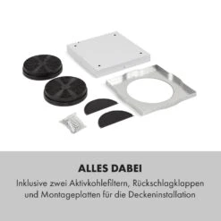 Tron Ambience Inselabzugshaube Ø38cm Umluft 540m³/h LED Schwarz -Haushaltsgerätegeschäft 10034213 de 0009 logo