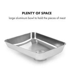 Kraftprotz Elektrischer Fleischwolf 700 W Kupfermotor Edelstahl -Haushaltsgerätegeschäft 10034215 yy 0007 logo Klarstein Kraftprotz elektrischer Fleischwolf weiss