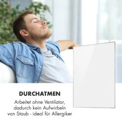 Wonderwall Air 96 Infrarotheizung 120x81cm 960W Wandinstallation Fernbedienung -Haushaltsgerätegeschäft 10034234 de 0005 logo