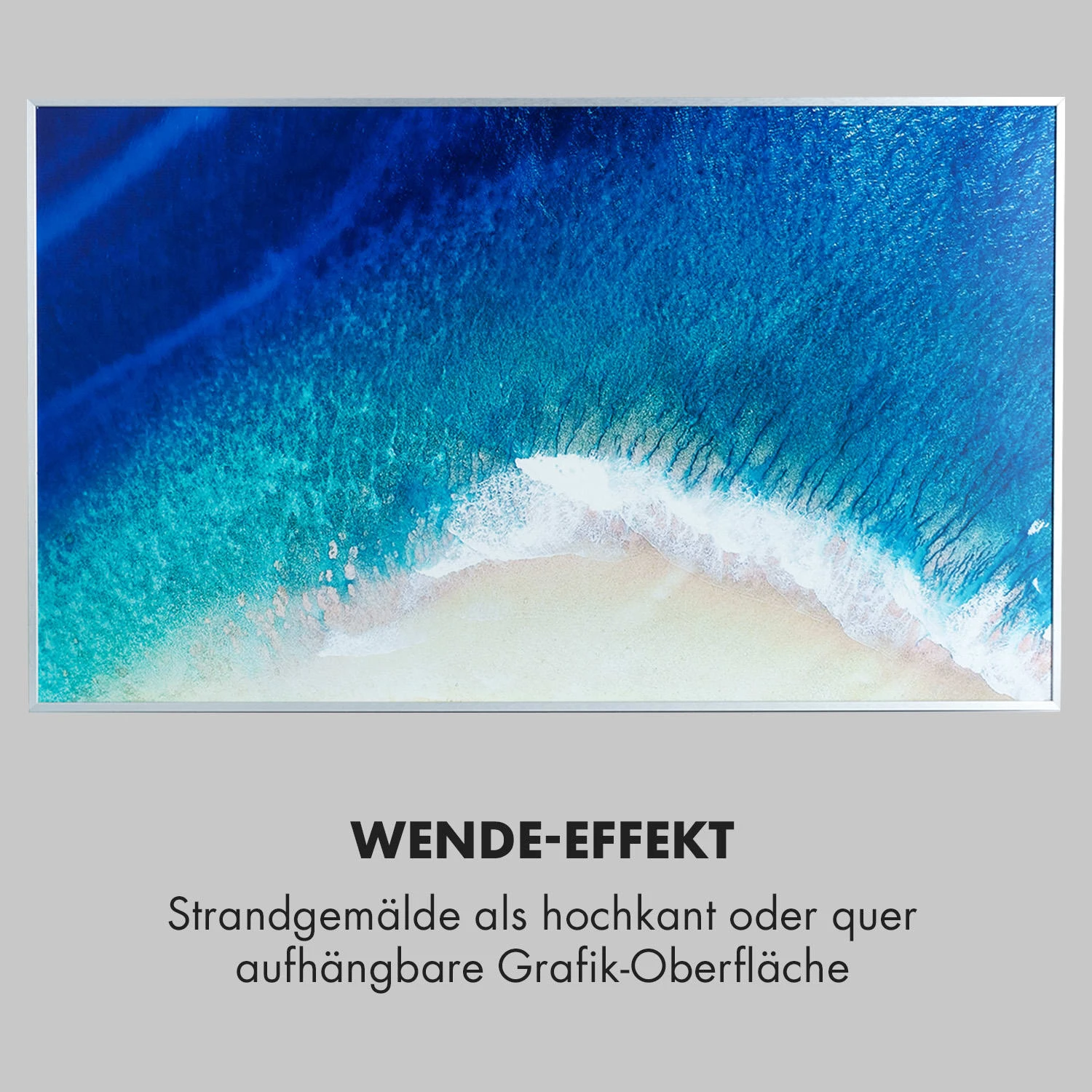 Wonderwall Air Art Strand Infrarotheizung 101x60cm 600W Fernbedienung 4 Wonderwall Air Art Strand Infrarotheizung 101x60cm 600W Fernbedienung – Bild 3