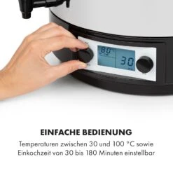KonfiStar 40 Digital Einkocher Getränkespender 2500W 40L 100°C 180min -Haushaltsgerätegeschäft 10034239 de 0004 logo