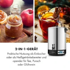 KonfiStar 40 Digital Einkocher Getränkespender 2500W 40L 100°C 180min -Haushaltsgerätegeschäft 10034239 de 0007 logo