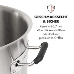 Brauheld Pur 25 Maischekessel 25 Liter Ohne Heizelement Edelstahl -Haushaltsgerätegeschäft 10034266 de 0006 logo