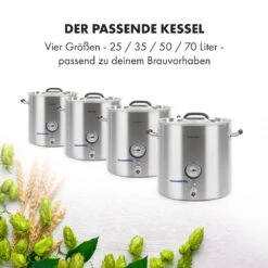 Brauheld Pur 25 Maischekessel 25 Liter Ohne Heizelement Edelstahl -Haushaltsgerätegeschäft 10034266 de 0007 logo