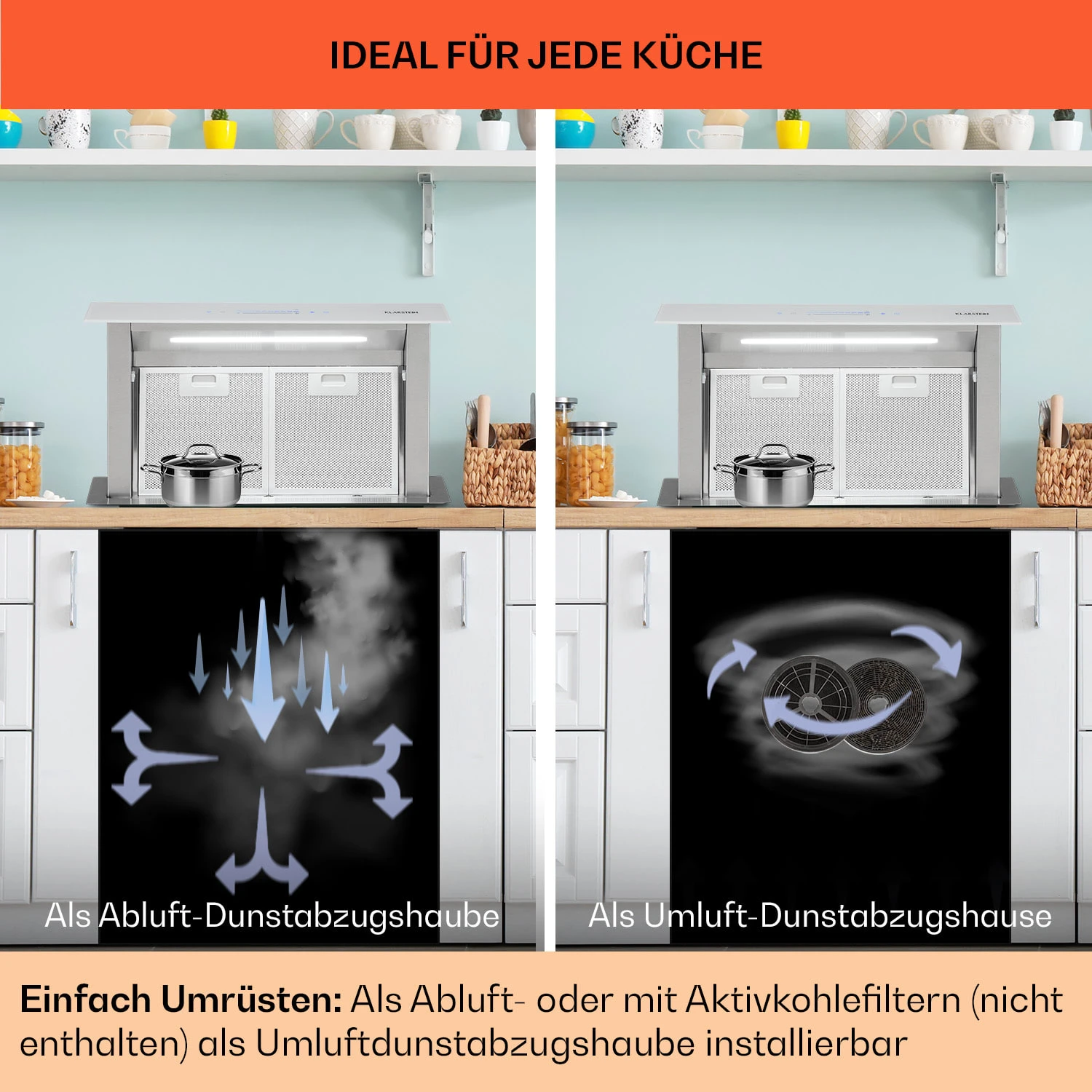 Royal Flush Eco Dunstabzugshaube 60 Cm 576 M³/h A+ 9 Royal Flush Eco Dunstabzugshaube 60 Cm 576 M³/h A+ – Bild 7
