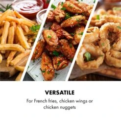 AeroVital Cube Chef Heißluftfritteuse Frittierkorb Zubehör Edelstahl -Haushaltsgerätegeschäft 10034407 yy 0003 logo Klarstein AeroVital Cube Chef Frittierkorb