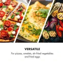 AeroVital Cube Chef Pizzateller Hoher Grilleinsatz Zubehör Edelstahl -Haushaltsgerätegeschäft 10034411 yy 0003 logo Klarstein AeroVital Cube Chef Pizzateller