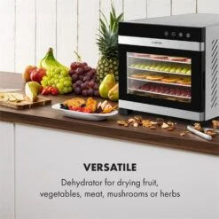 Flavour Dry Dörrautomat Temperatur: 35 - 75 °C Digitaler Thermostat -Haushaltsgerätegeschäft 10034423 yy 0002 logo Klarstein Flavour Dry Doerrautomat schwarz