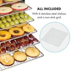 Flavour Dry Dörrautomat Temperatur: 35 - 75 °C Digitaler Thermostat -Haushaltsgerätegeschäft 10034423 yy 0005 logo Klarstein Flavour Dry Doerrautomat schwarz