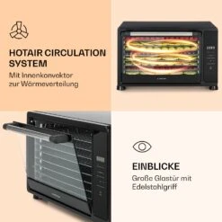 Mega Jerky Dörrautomat 650W 35-80°C LC-Touch-Display Timer 8 Ebenen -Haushaltsgerätegeschäft 10034439 de 0005 logo