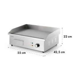Grillmeile 3000G Elektrogrill 3000W Grillplatte 54,5x35cm Glatt 17 Grillmeile 3000G Elektrogrill 3000W Grillplatte 54,5x35cm Glatt -Haushaltsgerätegeschäft 10034447 yy 0009 logo Klarstein Grillmeile 3000G Pro Elektrogrill glatt