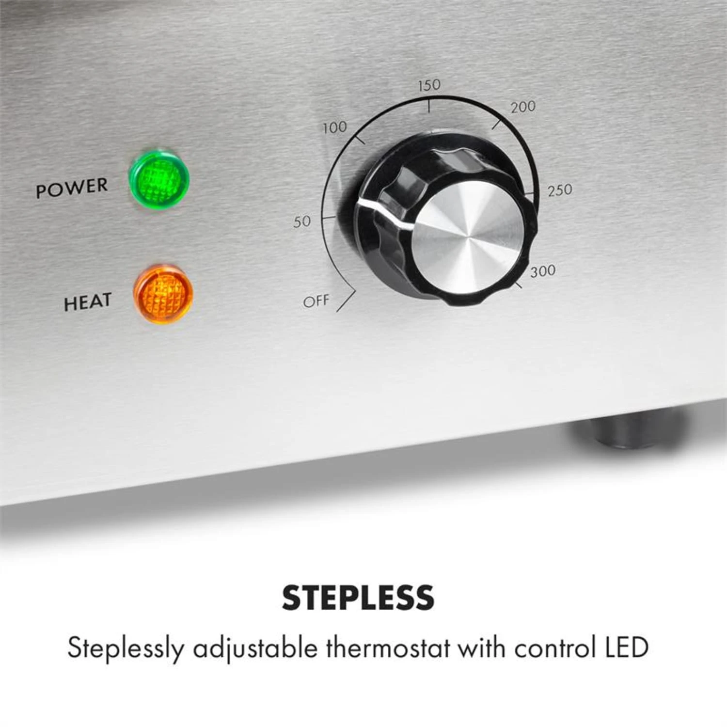 Grillmeile 3000GR Elektrogrill 3000W 54,5x35cm Glatt/geriffelt 5 Grillmeile 3000GR Elektrogrill 3000W 54,5x35cm Glatt/geriffelt – Bild 3