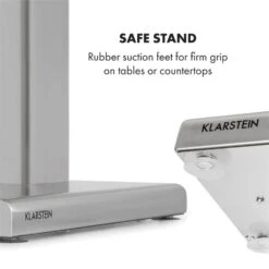 Kraftpaket II Doppel-Milchshake-Mixer Proteinshake 160W Edelstahl -Haushaltsgerätegeschäft 10034457 yy 0008 logo Klarstein Kraftpaket II Pro Milchshake Mixer 160W