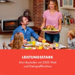 Masterchef 60 Mini-Backofen 60l 2000W 100-230 °C Timer Silber -Haushaltsgerätegeschäft 10034499 de 0002 logo