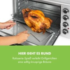 Masterchef 60 Mini-Backofen 60l 2000W 100-230 °C Timer Silber -Haushaltsgerätegeschäft 10034499 de 0006 logo