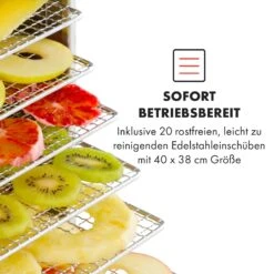 Master Jerky 300 Dörrautomat 2000W 40-90 °C 24h-Timer Edelstahl Silber -Haushaltsgerätegeschäft 10034544 de 0004 logo