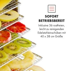 Master Jerky 550 Dörrautomat 2400W 40-90 °C 24h-Timer Edelstahl Silber -Haushaltsgerätegeschäft 10034546 de 0004 logo