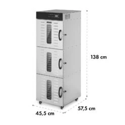 Master Jerky 550 Dörrautomat 2400W 40-90 °C 24h-Timer Edelstahl Silber -Haushaltsgerätegeschäft 10034546 yy 0008 dimensions