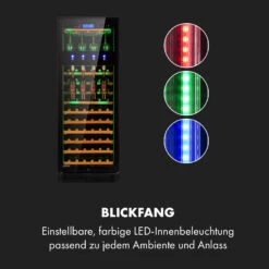 First Class 84 Weinkühlschrank 4 Dispenser 84 Fl. 5-22°C Touch Glastür -Haushaltsgerätegeschäft 10034564 de 0004 logo