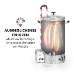 Brauheld Pro Maischekessel 2500W 30L 30-100°C Umwälzpumpe Edelstahl 13 Brauheld Pro Maischekessel 2500W 30L 30-100°C Umwälzpumpe Edelstahl -Haushaltsgerätegeschäft 10034586 de 0004 logo