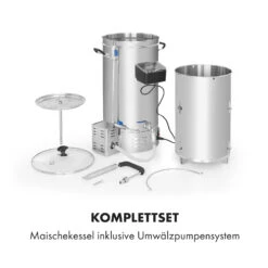 Brauheld Pro Maischekessel 2500W 30L 30-100°C Umwälzpumpe Edelstahl 15 Brauheld Pro Maischekessel 2500W 30L 30-100°C Umwälzpumpe Edelstahl -Haushaltsgerätegeschäft 10034586 de 0006 logo