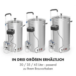 Brauheld Pro Maischekessel 2500W 35L 30-100°C Umwälzpumpe Edelstahl -Haushaltsgerätegeschäft 10034587 de 0007 logo