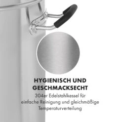 Brauheld Pro Maischekessel 2500W 35L 30-100°C Umwälzpumpe Edelstahl -Haushaltsgerätegeschäft 10034587 de 0008 logo