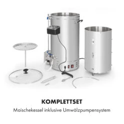 Brauheld Pro Maischekessel 3300W 45L 30-100°C Umwälzpumpe Edelstahl -Haushaltsgerätegeschäft 10034588 de 0006 logo