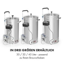 Brauheld Pro Maischekessel 3300W 45L 30-100°C Umwälzpumpe Edelstahl -Haushaltsgerätegeschäft 10034588 de 0007 logo