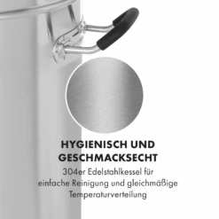 Brauheld Pro Maischekessel 3300W 45L 30-100°C Umwälzpumpe Edelstahl -Haushaltsgerätegeschäft 10034588 de 0008 logo