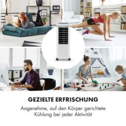 Windspiel 3-in-1 Luftkühler 100 W 312 M³/h 8 Ltr Mobil Fernbedienung -Haushaltsgerätegeschäft 10034654 de 0003 logo
