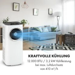 Klarstein Kraftwerk Smart 12K Klimaanlage 3-in-1 12000 BTU App -Haushaltsgerätegeschäft 10034664 de 0003 logo