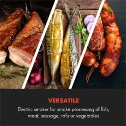 Flintstone Räucherofen 1600W Thermometer Edelstahl Elektrisch 17 Flintstone Räucherofen 1600W Thermometer Edelstahl Elektrisch -Haushaltsgerätegeschäft 10034702 yy 0006 logo Klarstein NES C16