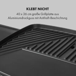 Gatsby Elektrogrill 2000W Antihaft-Grillfläche Seitentische Schwarz 14 Gatsby Elektrogrill 2000W Antihaft-Grillfläche Seitentische Schwarz -Haushaltsgerätegeschäft 10034706 de 0004 logo