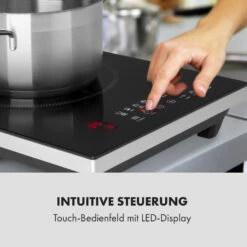 Cook N Roll Induktionskochfeld 2000W Timer 10 Stufen Bratenthermometer -Haushaltsgerätegeschäft 10034708 de 0006 logo