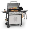 Tomahawk Gasgrill 4x3,6 KW + 2,7 KW Brenner 66x43,5 Cm Grill Edelstahl -Haushaltsgerätegeschäft 10034710 yy 0001 titel