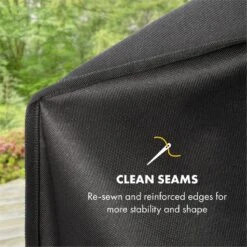 Tomahawk Wetterschutzhaube 600D Canvas 30/70% PE/PVC Schwarz 12 Tomahawk Wetterschutzhaube 600D Canvas 30/70% PE/PVC Schwarz -Haushaltsgerätegeschäft 10034713 yy 0004 logo Klarstein Tomahawk Wetterschutzhaube 140cm