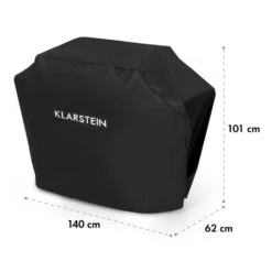 Tomahawk Wetterschutzhaube 600D Canvas 30/70% PE/PVC Schwarz 15 Tomahawk Wetterschutzhaube 600D Canvas 30/70% PE/PVC Schwarz -Haushaltsgerätegeschäft 10034713 yy 0007 logo Klarstein Tomahawk Wetterschutzhaube 140cm