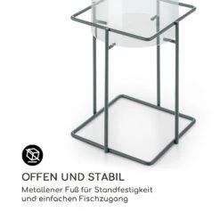 Skydive 100 Fischturm 100 Cm Ø 20 Cm Acryl Metall Transparent -Haushaltsgerätegeschäft 10034718 de 0004 logo