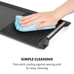 Delicatessa Grill Pan Grillplatte Induktionskochfeld Zubehör 43,5x23cm 10 Delicatessa Grill Pan Grillplatte Induktionskochfeld Zubehör 43,5x23cm -Haushaltsgerätegeschäft 10034722 yy 0005 logo Klarstein Delicatessa Grill Pan Grillplatte