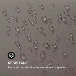 Flex-Shade XL Sonnenschirm 150 X 210 Cm Polyester UV 50 Dunkelgrau 13 Flex-Shade XL Sonnenschirm 150 X 210 Cm Polyester UV 50 Dunkelgrau -Haushaltsgerätegeschäft 10034728 yy 0004 logo Blumfeldt Flex Shade XL Sonnenschirm 150x210 grau