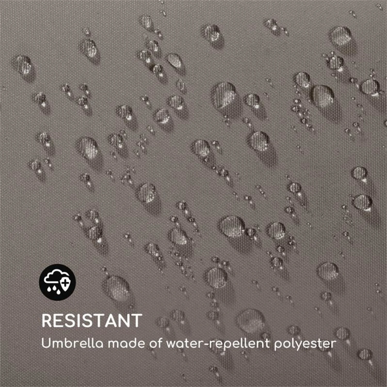 Flex-Shade XL Sonnenschirm 150 X 210 Cm Polyester UV 50 Dunkelgrau 6 Flex-Shade XL Sonnenschirm 150 X 210 Cm Polyester UV 50 Dunkelgrau – Bild 4