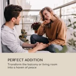 Mantua Kaskadenbrunnen Gartenbrunnen 4 Stufen Akku 2,8W Solar LED -Haushaltsgerätegeschäft 10034730 yy 0006 logo Blumfeldt Mantua Kaskadenbrunnen