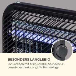 Skyfall SQ Insektenvernichter 16W 50m² UV-Lampen Auffangschale Kette 18 Skyfall SQ Insektenvernichter 16W 50m² UV-Lampen Auffangschale Kette -Haushaltsgerätegeschäft 10034733 de 0008 logo