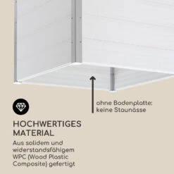 Nova Grow Gartenbeet 100 X 91 X 100 Cm WPC Holzoptik 14 Nova Grow Gartenbeet 100 X 91 X 100 Cm WPC Holzoptik -Haushaltsgerätegeschäft 10034745 de 0004 logo