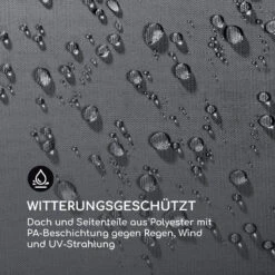 Mondo Gartenpavillon Partyzelt Gazebo 295x262x295 Stahl Polyester -Haushaltsgerätegeschäft 10034763 de 0005 logo