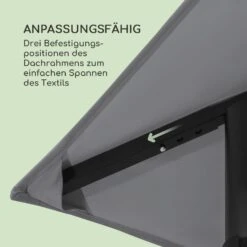 Mondo Gartenpavillon Partyzelt Gazebo 295x262x295 Stahl Polyester -Haushaltsgerätegeschäft 10034763 de 0006 logo